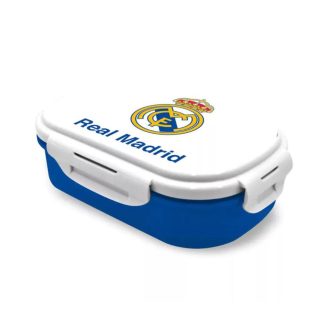 Real madrid uzsonnás doboz és evőeszköz