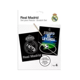 Real Madrid színező kaparós készlet