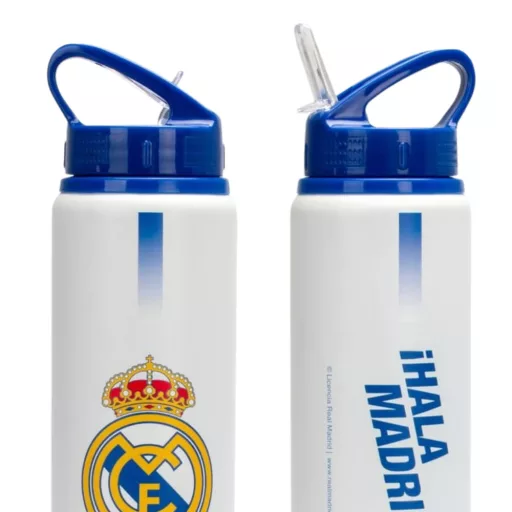 Real Madrid kulacs alumínium szívószállal 750 ml