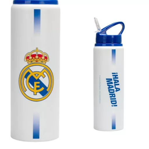 Real Madrid kulacs alumínium szívószállal 750 ml