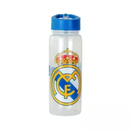 Real Madrid kulacs műanyag szívószállal 600 ml