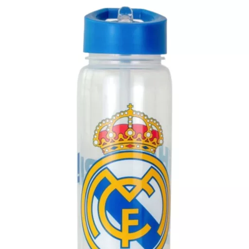 Real Madrid kulacs műanyag szívószállal 600 ml