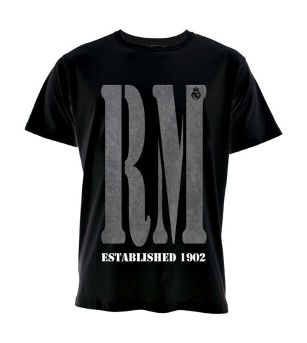 Real Madrid póló RM felnőtt fekete