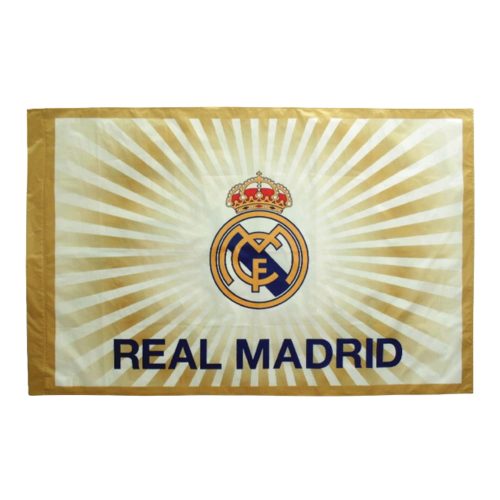 Real Madrid zászló címeres arany 150x100 cm