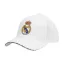 Real Madrid baseball sapka felnőtt fehér címeres