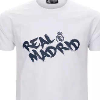 Real Madrid póló felnőtt Real Vibe fehér