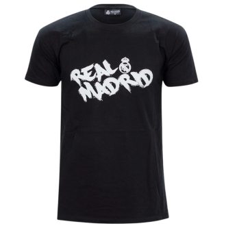 Real Madrid póló felnőtt Real Vibe fekete
