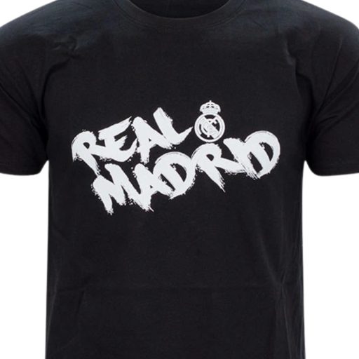 Real Madrid póló felnőtt Real Vibe fekete