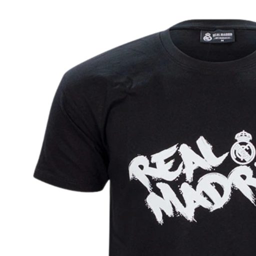 Real Madrid póló felnőtt Real Vibe fekete