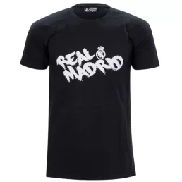 Real Madrid póló felnőtt Real Vibe fekete