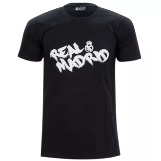 Real Madrid póló felnőtt Real Vibe fekete