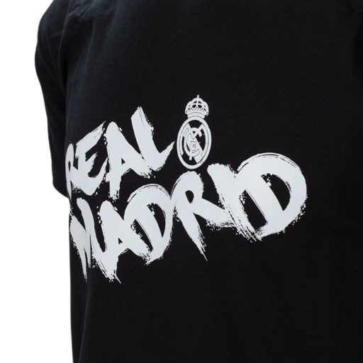 Real Madrid póló felnőtt Real Vibe fekete