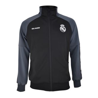 Real Madrid pulóver felnőtt zippes szürke-fekete