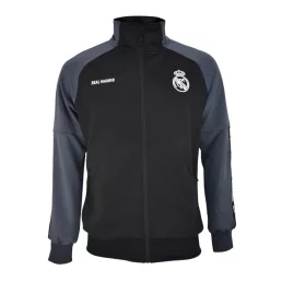 Real Madrid pulóver felnőtt zippes szürke-fekete