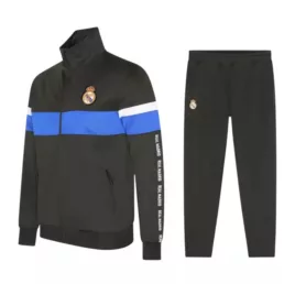 Real Madrid melegítő garnitúra gyerek fekete kék