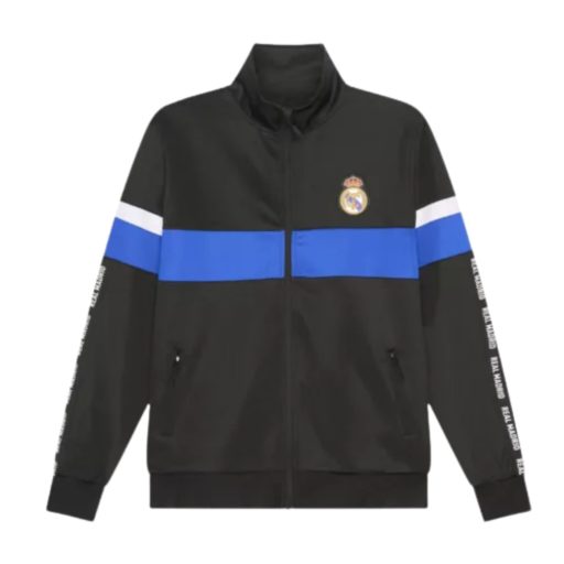 Real Madrid melegítő garnitúra gyerek fekete kék