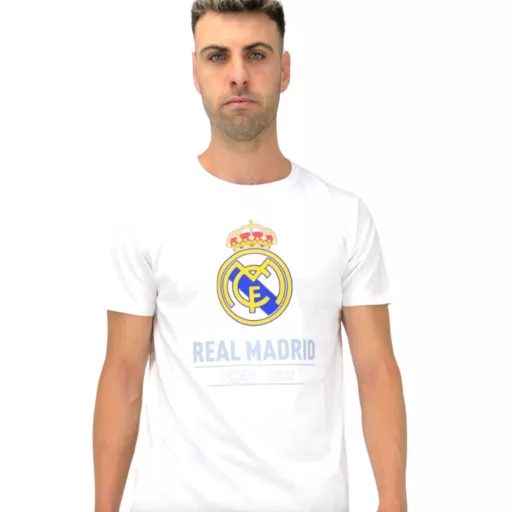 Real Madrid póló gyerek ESTAMPADA fehér