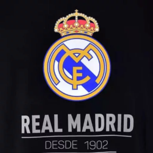 Real Madrid póló gyerek ESTAMPADA fekete