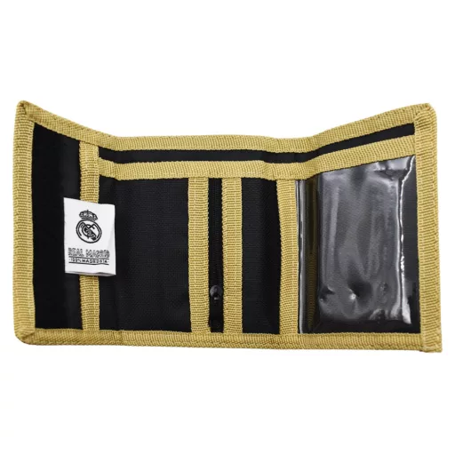 Real Madrid pénztárca Gold & Black