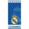 Real Madrid törölköző 70x140 cm kék címeres