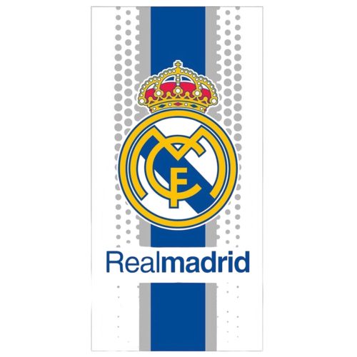 Real Madrid törölköző 70x140 cm mikroszálas fehér modern