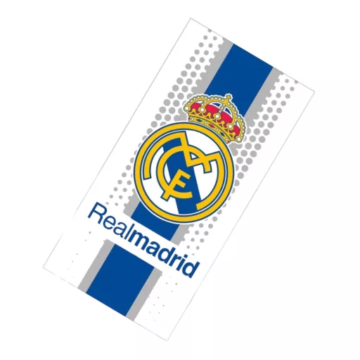 Real Madrid törölköző 70x140 cm fehér modern