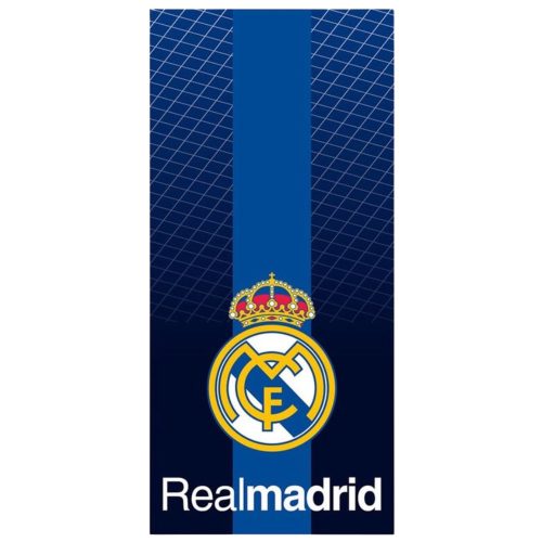 Real Madrid törölköző 70x140 cm mikroszálas kék Contrast