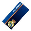 Real Madrid törölköző 70x140 cm mikroszálas kék-narancs