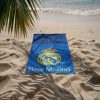 Real Madrid törölköző 75x150 cm Optic Fade