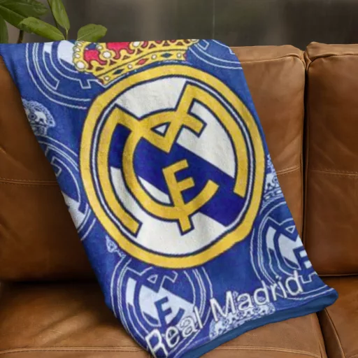 Real Madrid takaró polár 100x150 cm