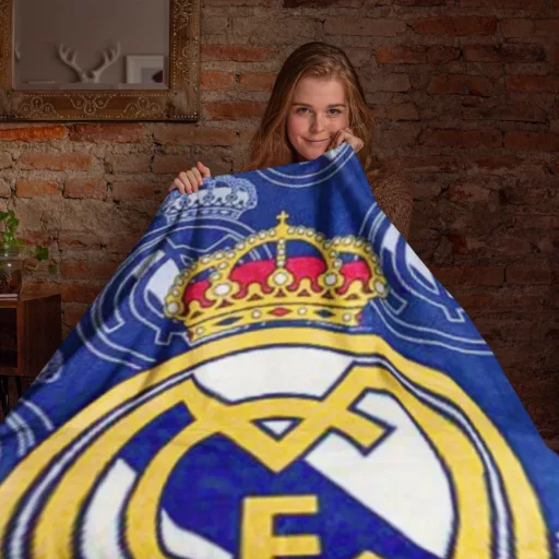 Real Madrid takaró polár 100x150 cm
