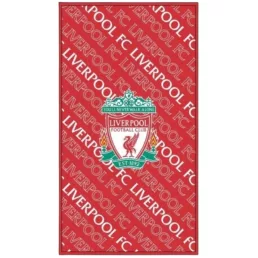Liverpool törölköző feliratos 70x140cm