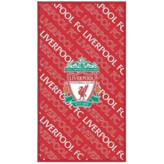Liverpool törölköző feliratos 70x140cm