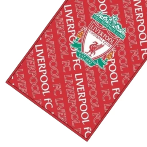 Liverpool törölköző feliratos 70x140cm