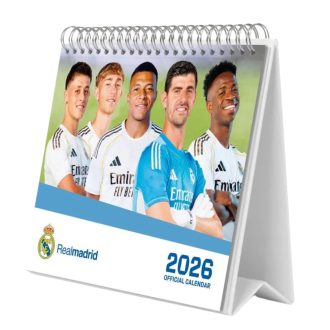 Real Madrid naptár asztali 2026