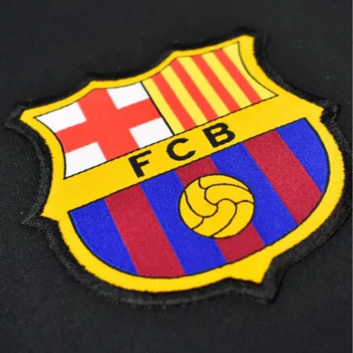 Barcelona pulóver felnőtt zippes Black Plus