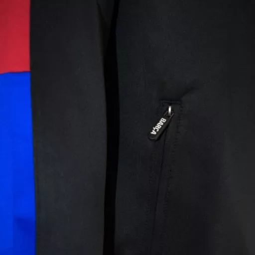 Barcelona pulóver felnőtt zippes Black Plus