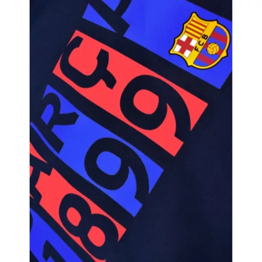 Barcelona pulóver felnőtt kapucnis FLAG