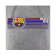 Barcelona pulóver felnőtt kapucnis szürke