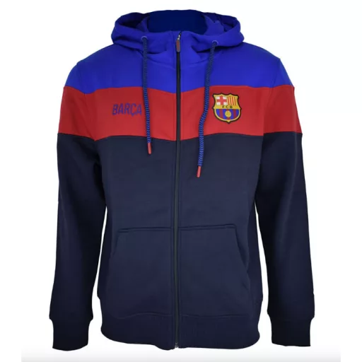 Barcelona pulóver felnőtt zippes Match