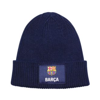 Barcelona sapka kötött sötétkék felnőtt