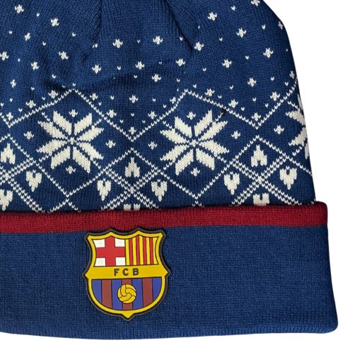Barcelona sapka kötött felnőtt Christmas