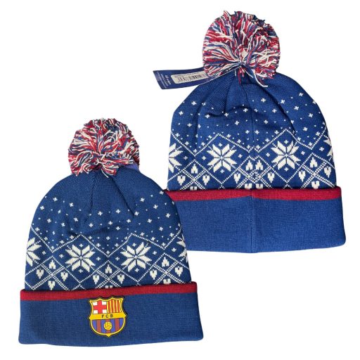 Barcelona sapka kötött felnőtt Christmas