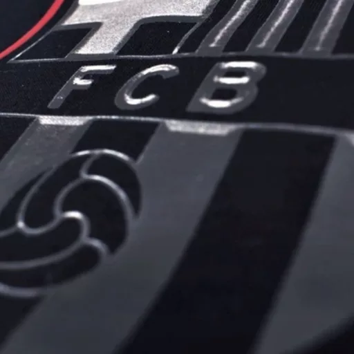 Barcelona póló felnőtt címeres fekete