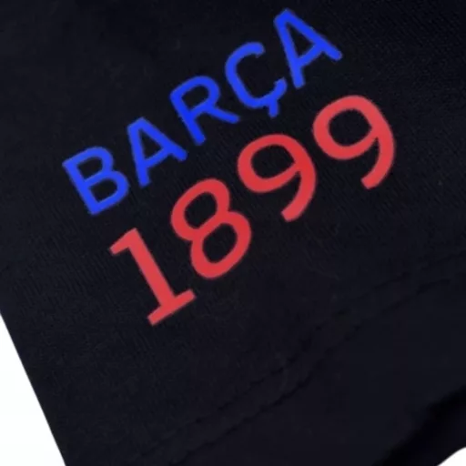 Barcelona póló felnőtt címeres fekete