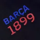 Barcelona póló gyerek fekete címeres