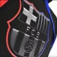 Barcelona pulóver felnőtt kapucnis fekete