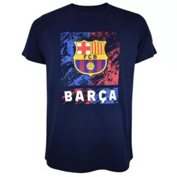 Barcelona póló felnőtt Marble Edition sötétkék
