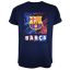 Barcelona póló felnőtt Marble Edition sötétkék