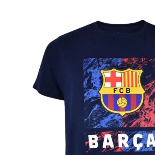 Barcelona póló felnőtt Marble Edition sötétkék